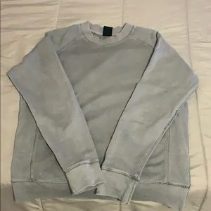 Grey crew neck